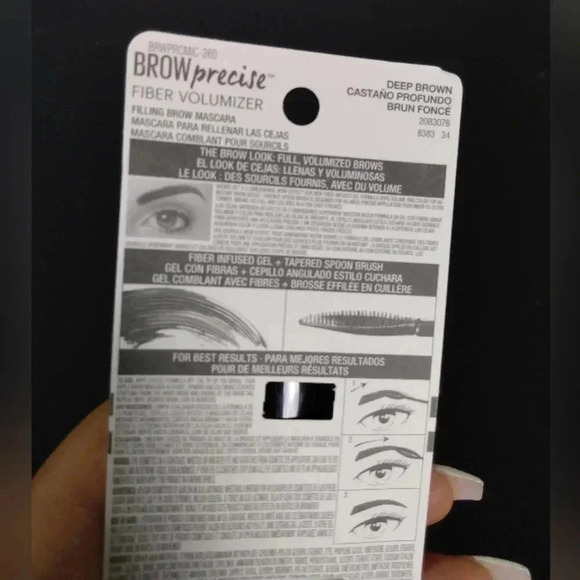 New Maybelline Deep Brown Volumizer Makeup Mascara - Picture 2 of 3